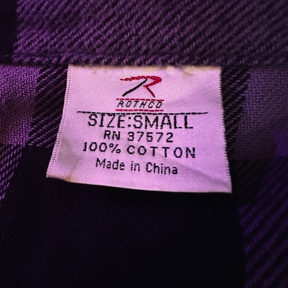 “The Undertaker” huge patch on a Rothco plaid sleeveless shirt - Picture 4 of 7